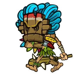 Tiki Warriors  Level 1  Free Market Collection collection image