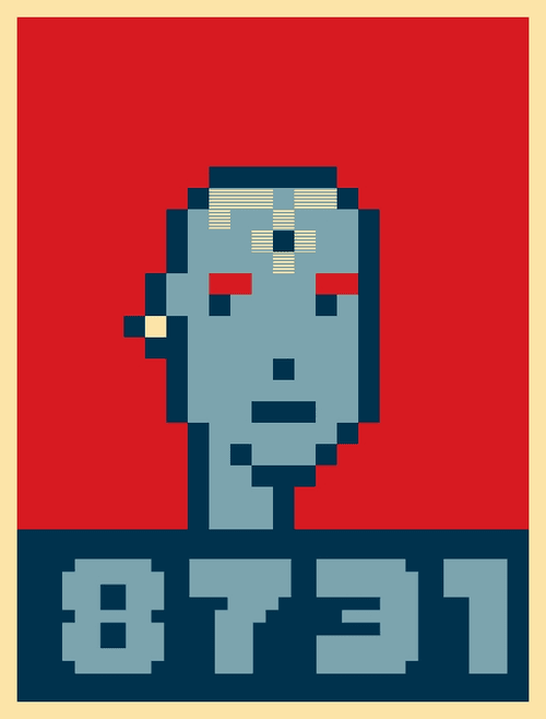 ObamaPunk #8731 (RED)