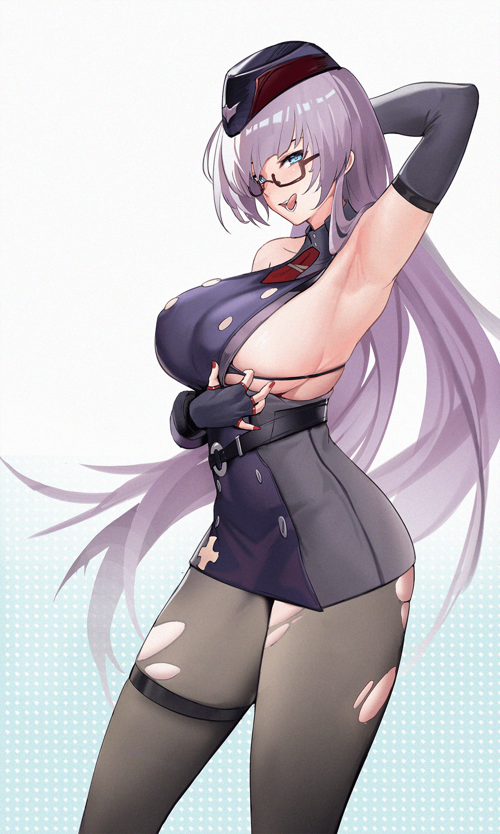 Gneisenau sideboob - Azur Lane NSFW | OpenSea