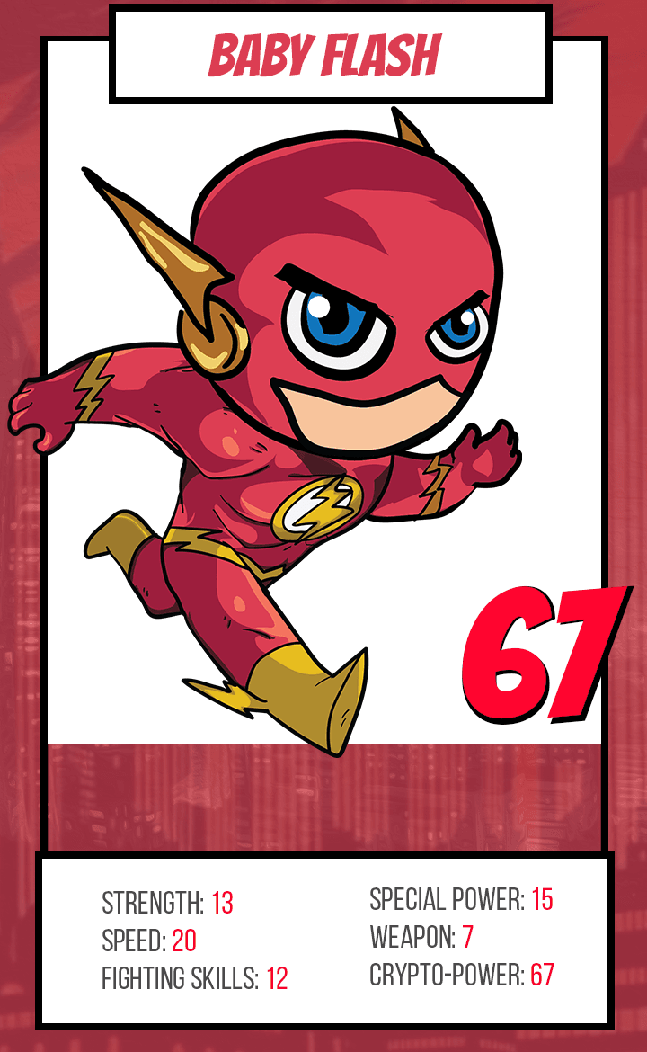 Baby Flash - Baby Heroes Collection | OpenSea