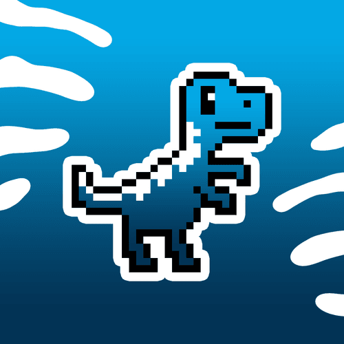 PixelSaurus Rex #0297 [Rare]