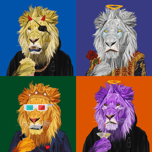 Caffeinated Lions  - Limited Edition