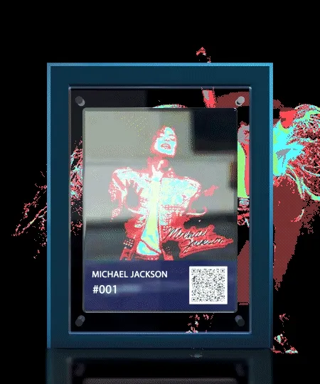 Michael Jackson pixel card #001