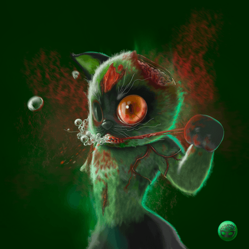 Infection Zombie Siamese Cat