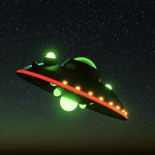 3D UFO #1