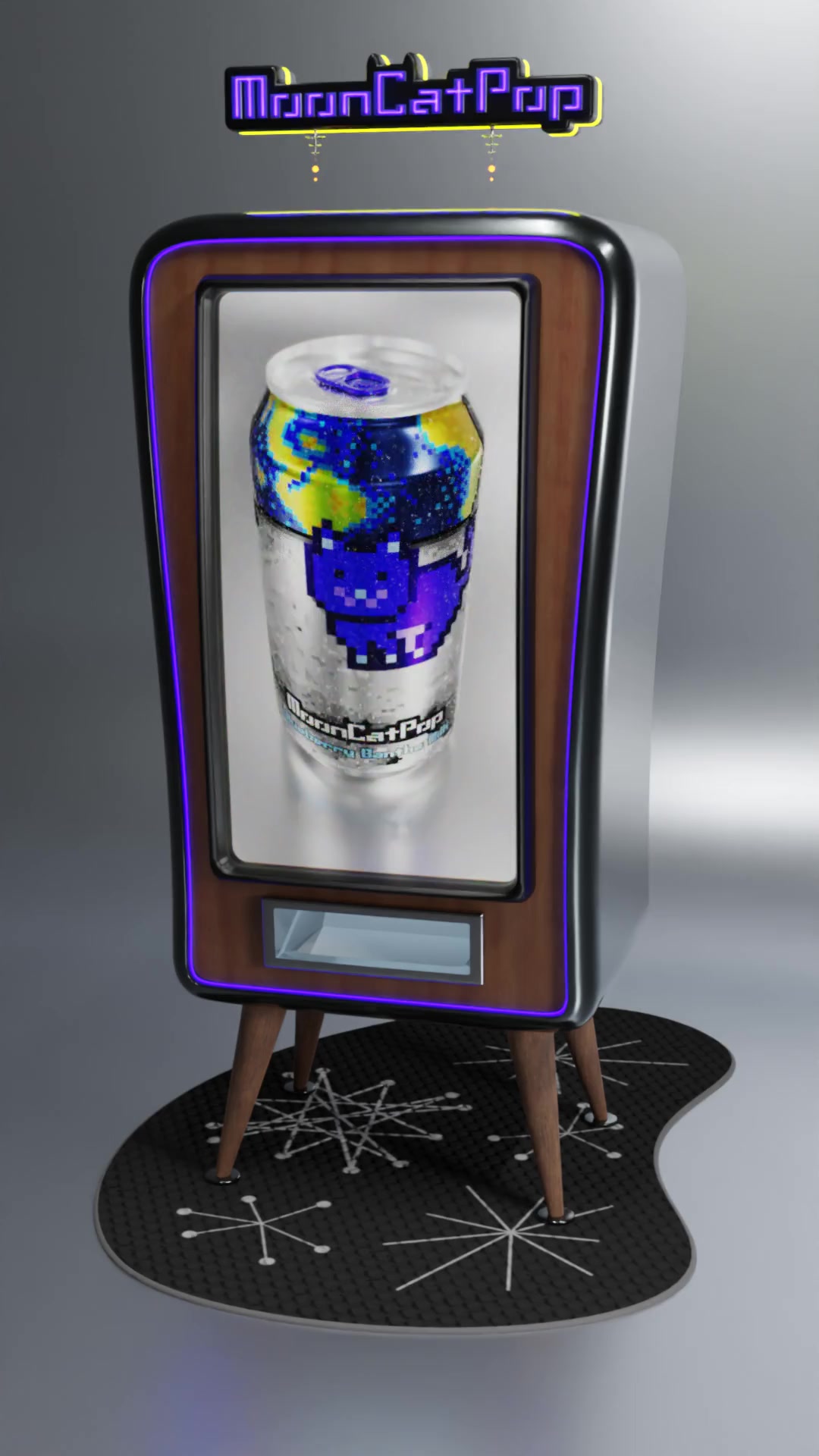 Blueberry Bantha Milk Vending Machine