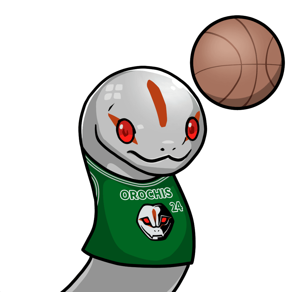Orochi-Basketball player-Silver #01267
