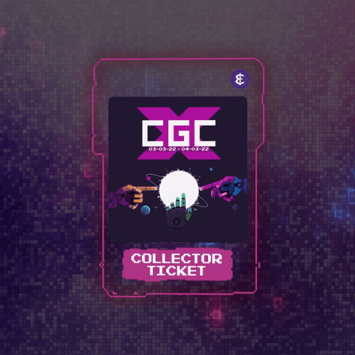 CGC X - Collector Ticket