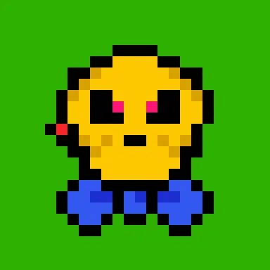 Kawaii SKULL #9389