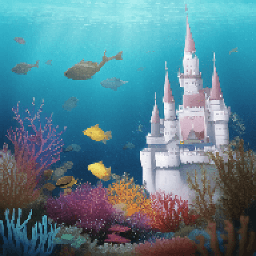 undersea castle #010