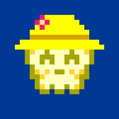 Kawaii SKULL #8292