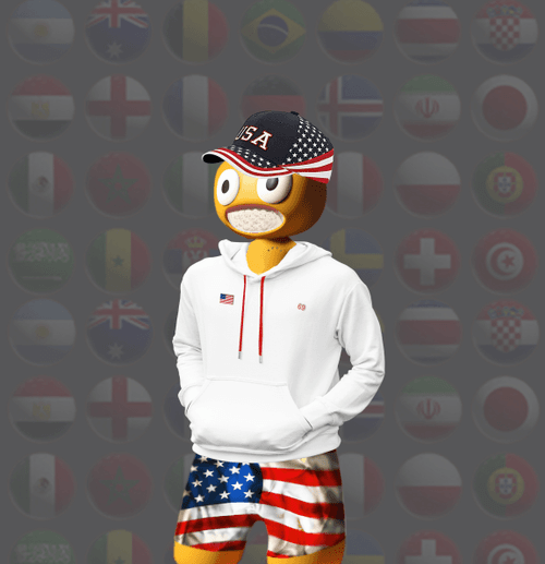 Mascot World Cup Fan #8