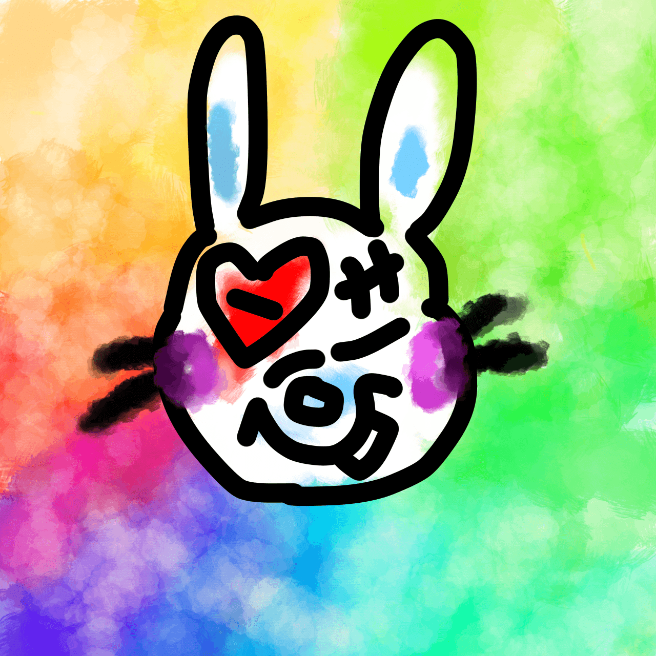 pirate rabbit art#777