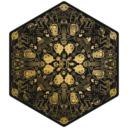 NFTWorld mandala – Golden edition