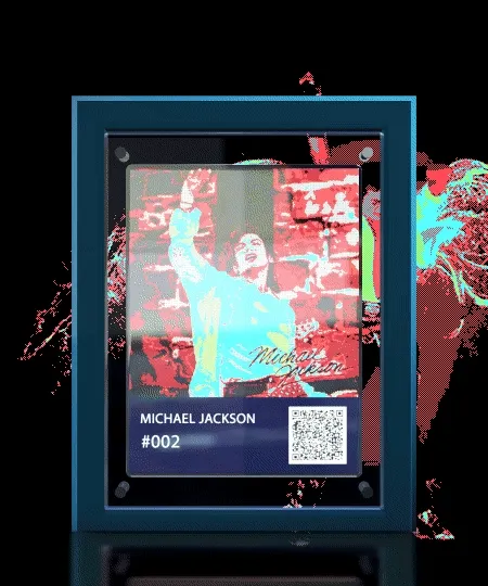 Michael Jackson pixel card #002