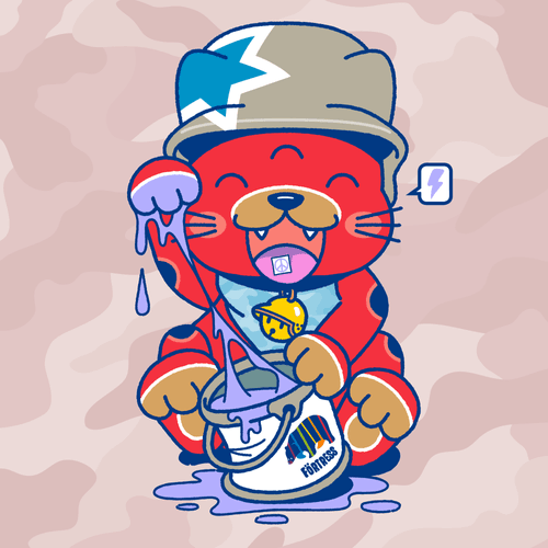 AcidCat X TeddyTroops #02