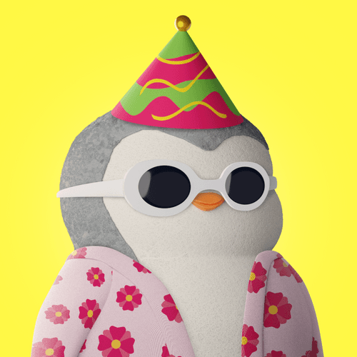 Pudgy Penguin 3D #542
