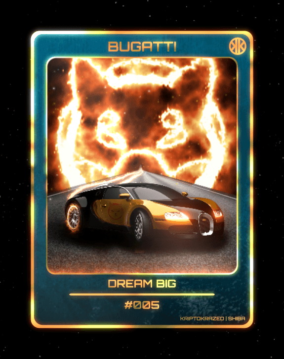 Shiba Bugatti Card | #005