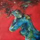 ORIGINAL ACRYLIC PAINTING by Gusti