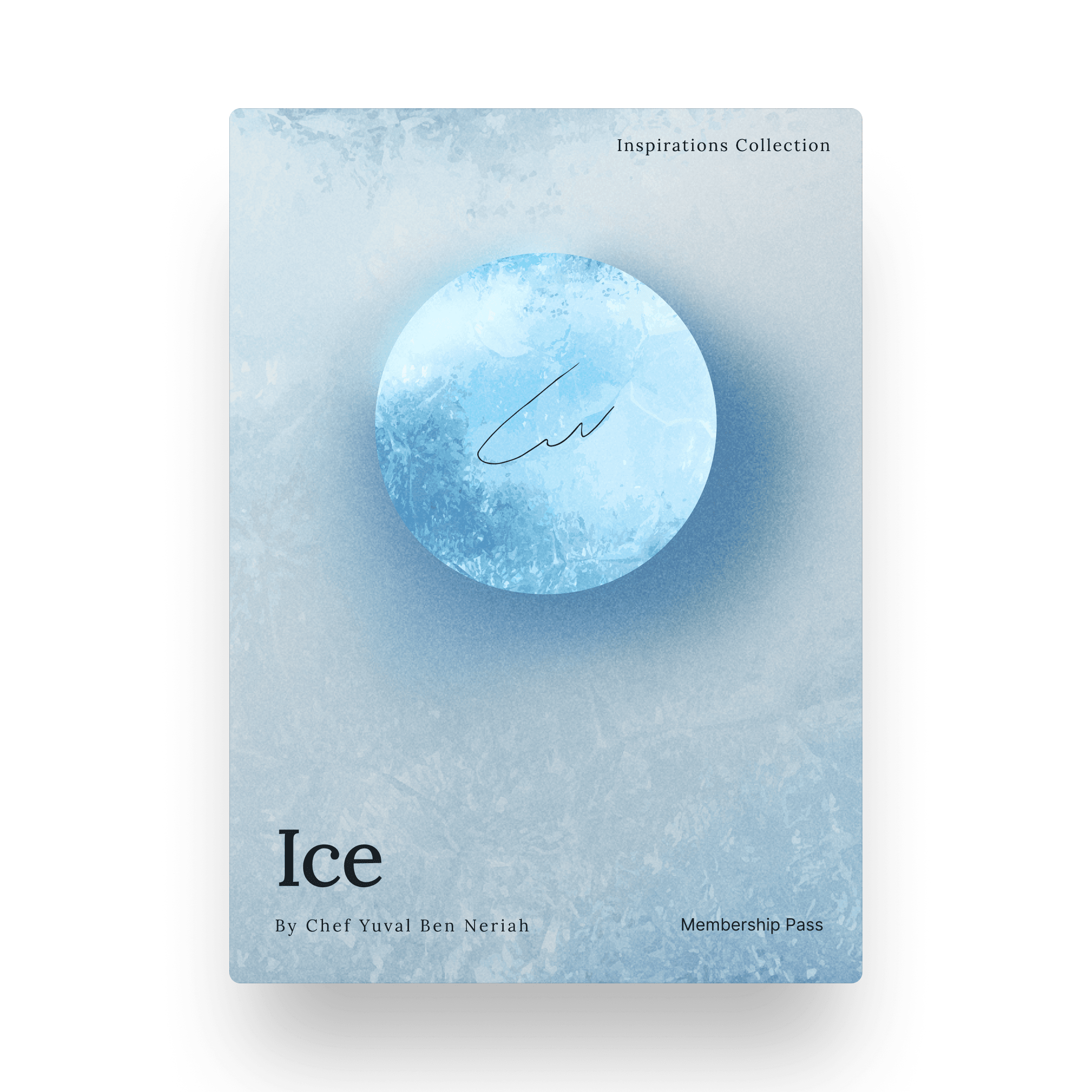 Ice by Chef Yuval Ben Neriah