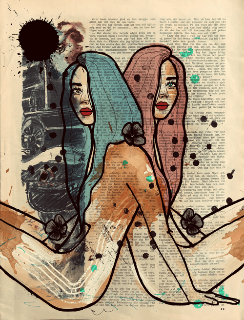 Vintage Girls "Geminis"