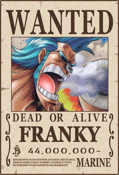 FRANKY - One Piece Wanted #1