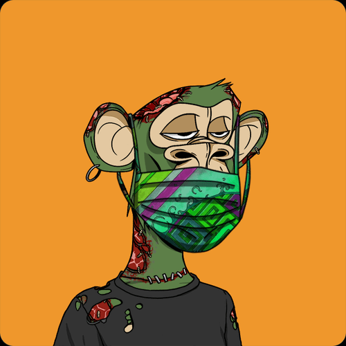Covid Bored Ape #147