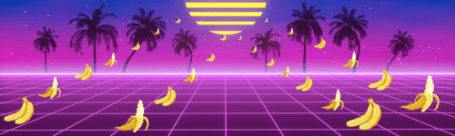 SKU004 Cyber Bananas Wallpaper