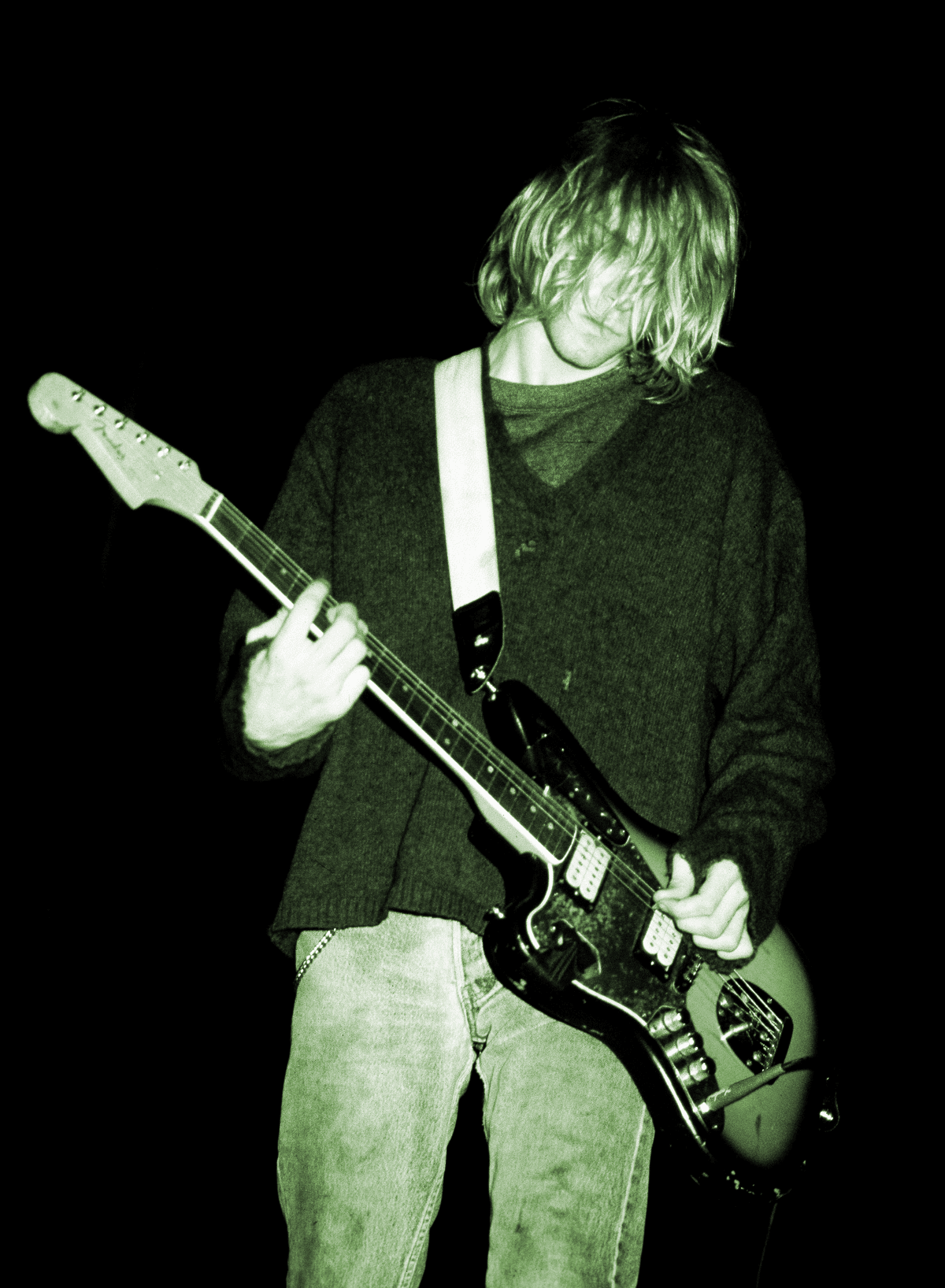 Kurt Cobain - Lithium - Green