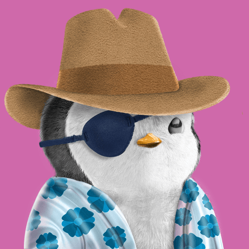 3D Pudgy Penguin #141