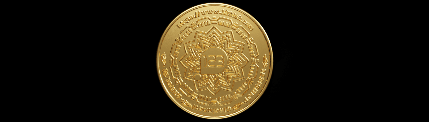 123ish Japan 3D Gold Coin Art Collections