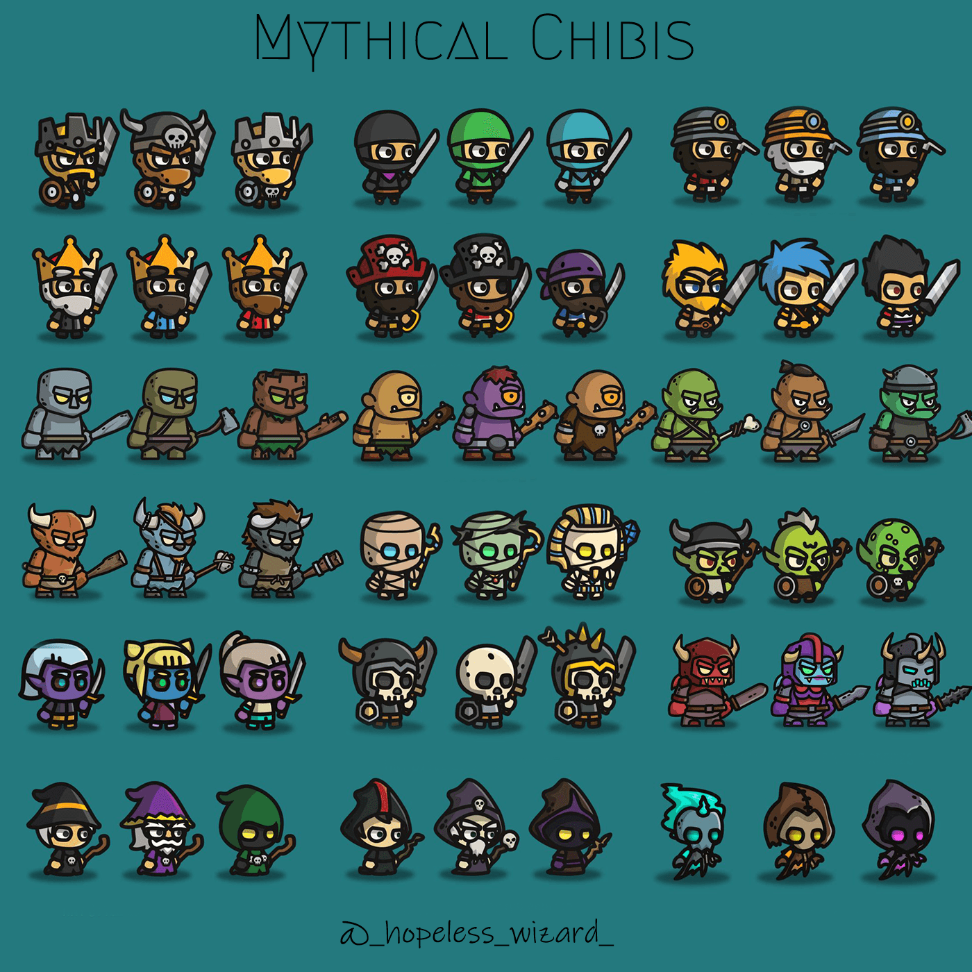 Mythical Chibis - Collection | OpenSea