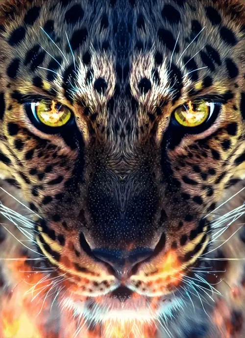 Fire Leopard