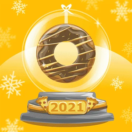 Donuts Snow Globe | 2021