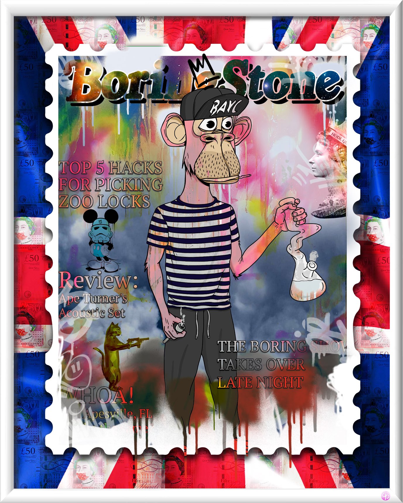 BoringStoneNFT Art - Dan Pearce