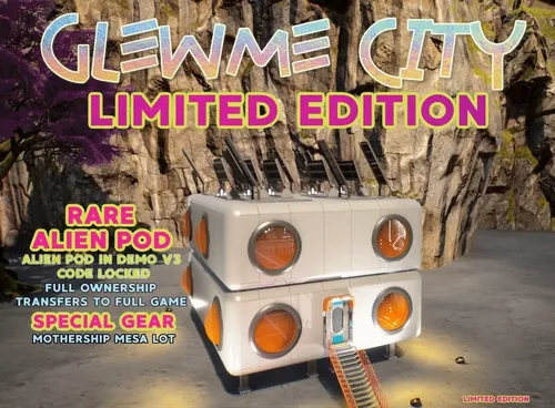 LIMITED EDITION RARE ALIEN POD, UNIT 16A