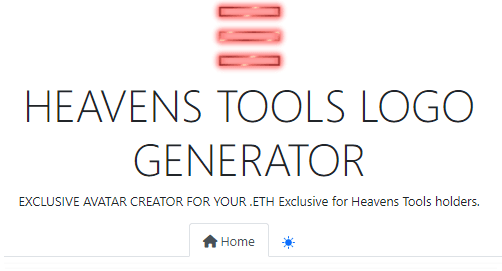 HEAVENS TOOLS Logo Generator
