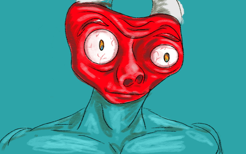 Miki's alien for Dad