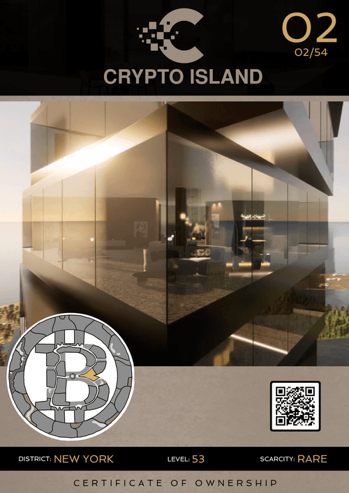 Crypto Island New York #2 RARE
