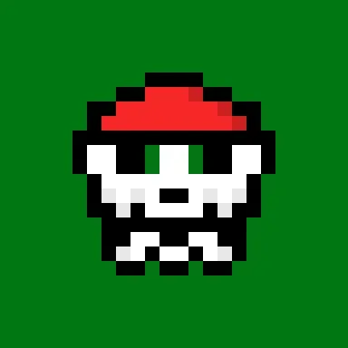 Kawaii SKULL #6661