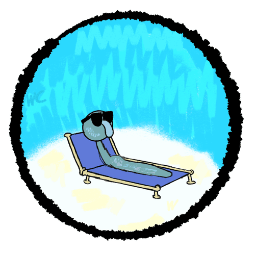 Relaxing Wurm