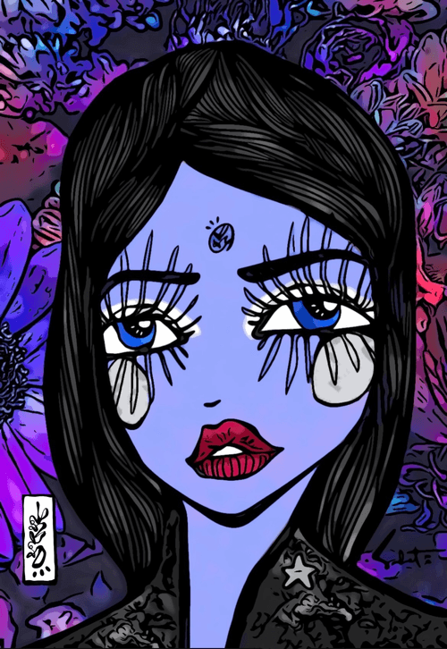 VIOLET 2022 j3srod x STARGIRL by SABET 