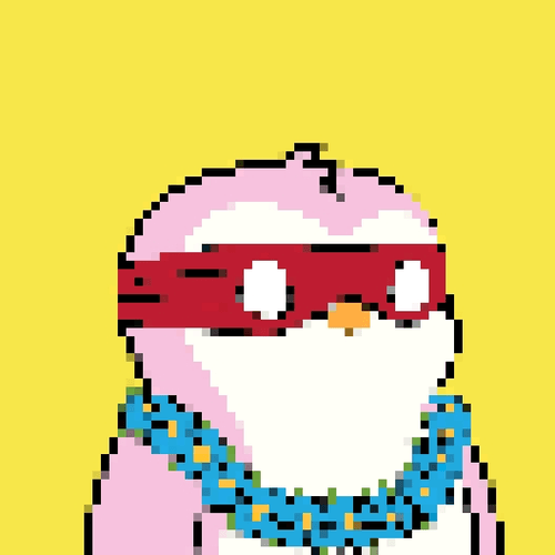 Pixel Pudgy Penguin #32