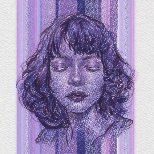 Violet Dream 1 - Original Art Included