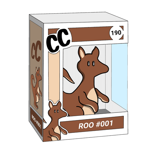Roo #1 Crypto-Collectible Figurine 