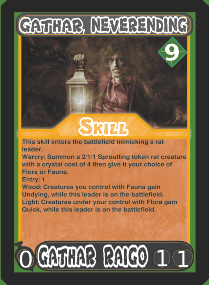 Brilliant Gathar, Neverending - Gathar Raigo Skill