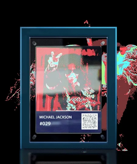 Michael Jackson pixel card #029