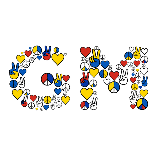 GM Series #137 (Peace and love)
