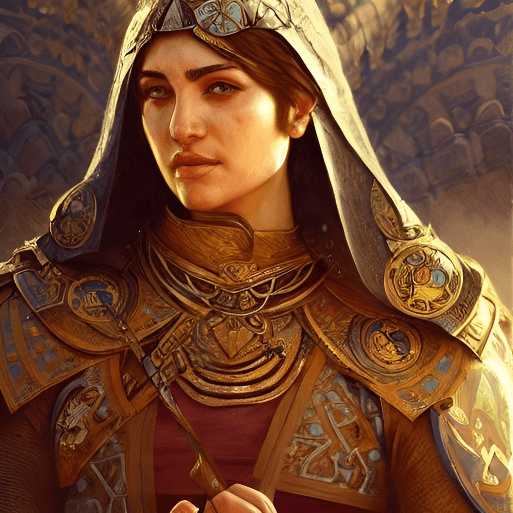 The Armenian Queen Prepares for Battle