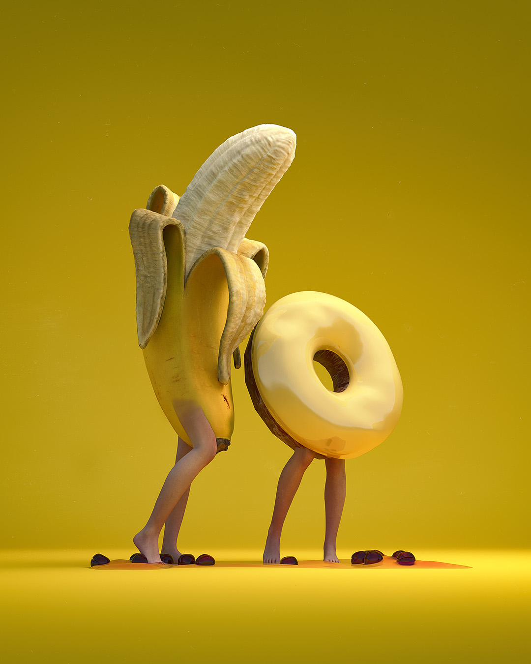 Banana & donut
